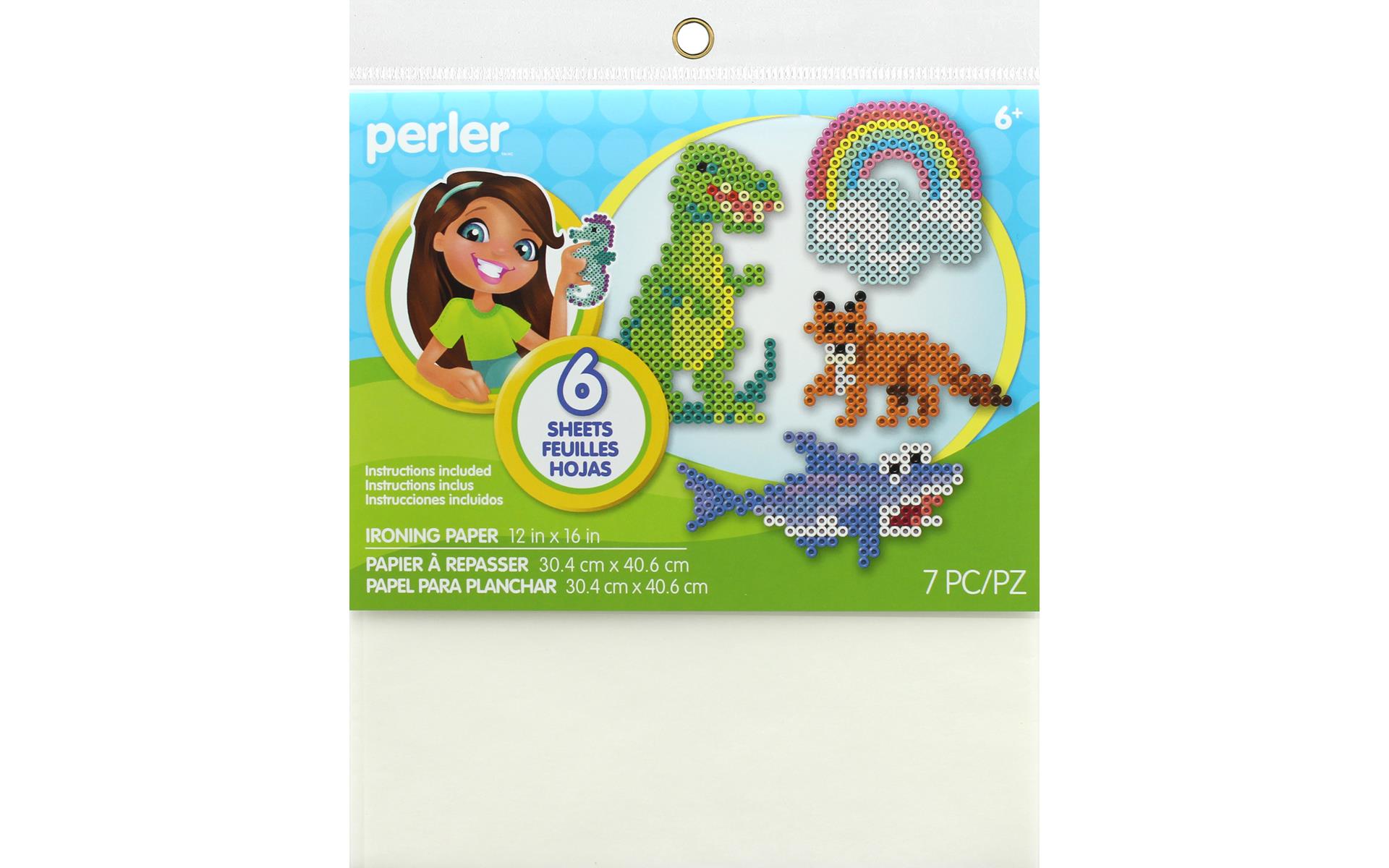 Perler Fused Bead Ironing Paper 6pc eBay