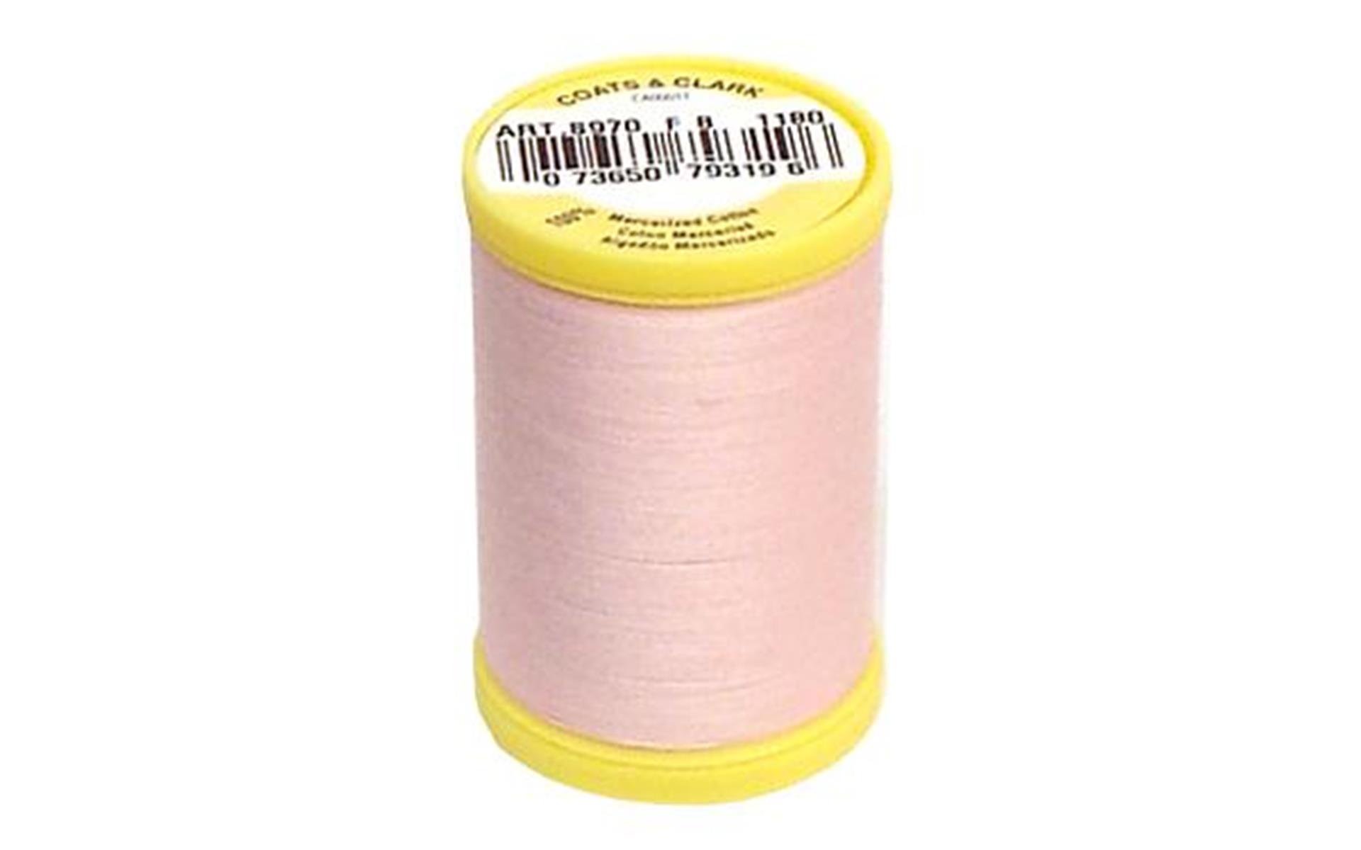 Coats All Purpose Cotton Thread 225yd Light Pink | eBay