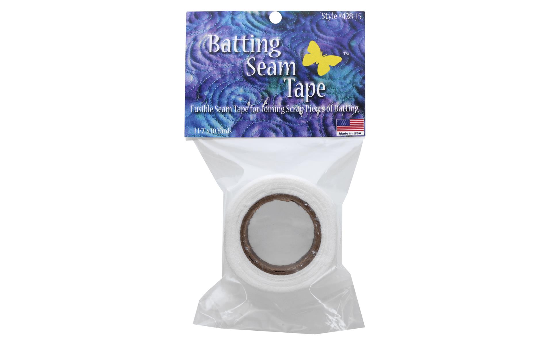 Bosal Batting Fusible Seam Tape 1.5"x10yd Pkg eBay