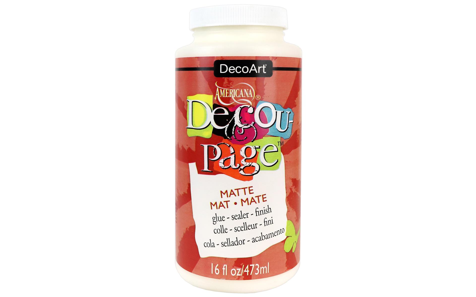 DecoArt Decoupage Glue 16 Ounces Matte DS10665 eBay