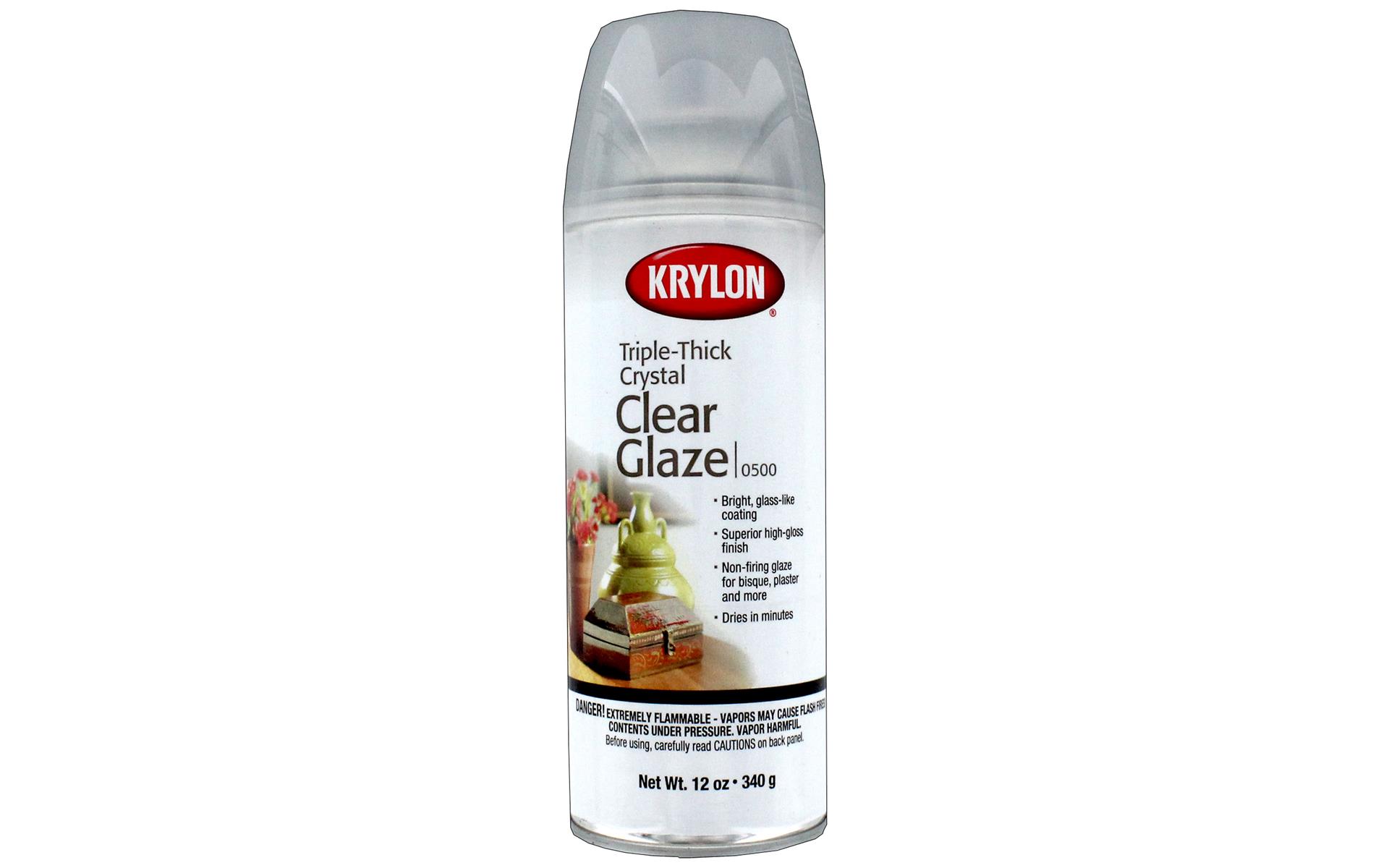 Krylon Artist Spray 12oz Triple Thick Glaze 