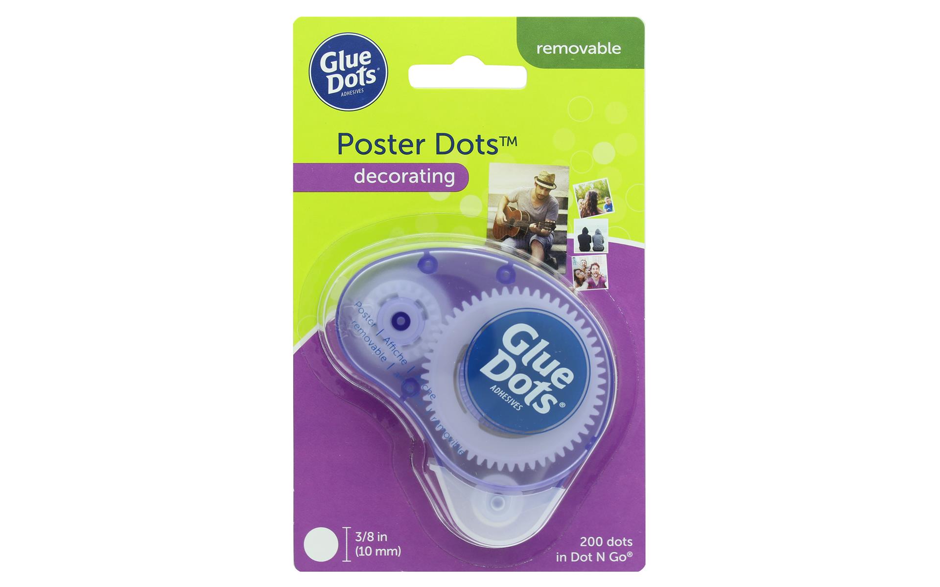 Glue Dots Poster 3/8" Runner 200pc eBay