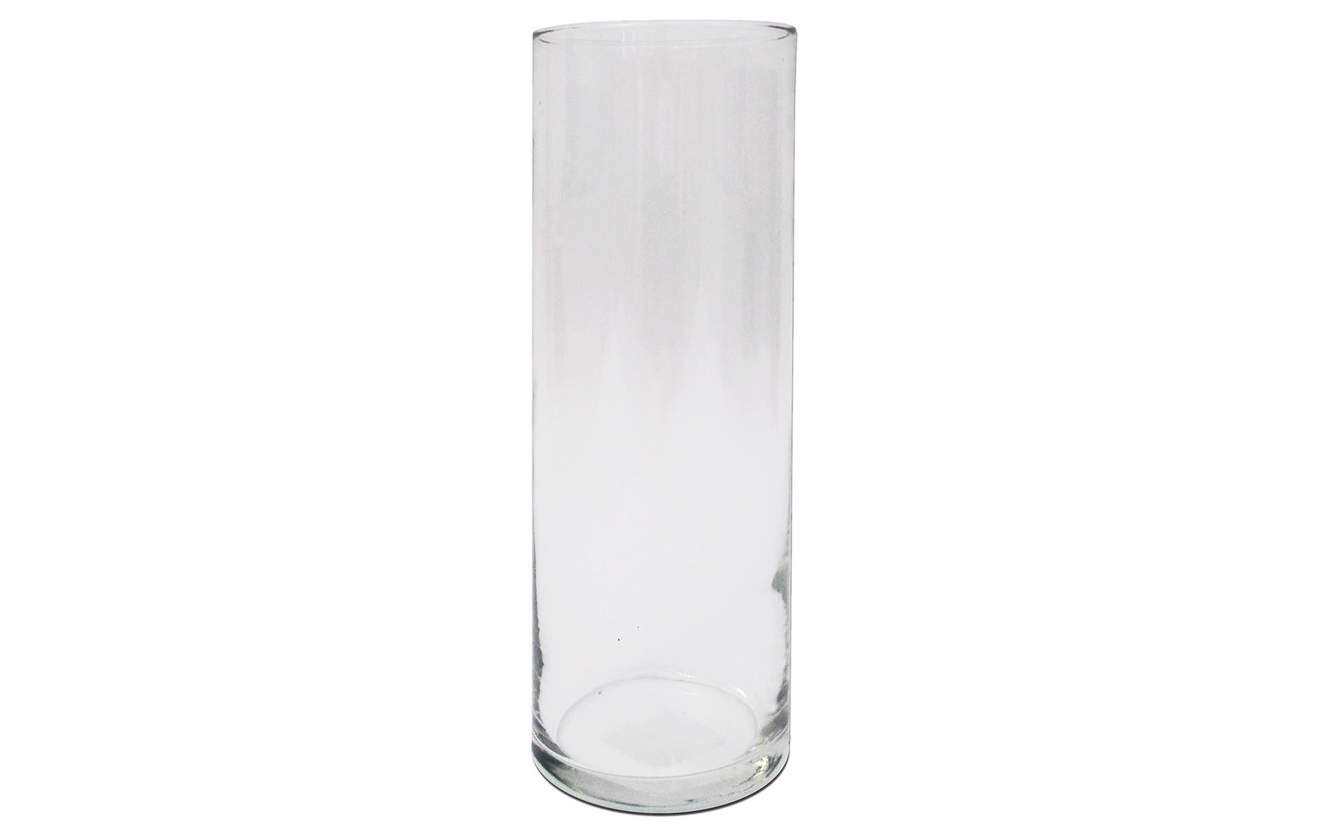 Crisa By Libbey Glass Cylinder Vase 10" 78917099615 eBay