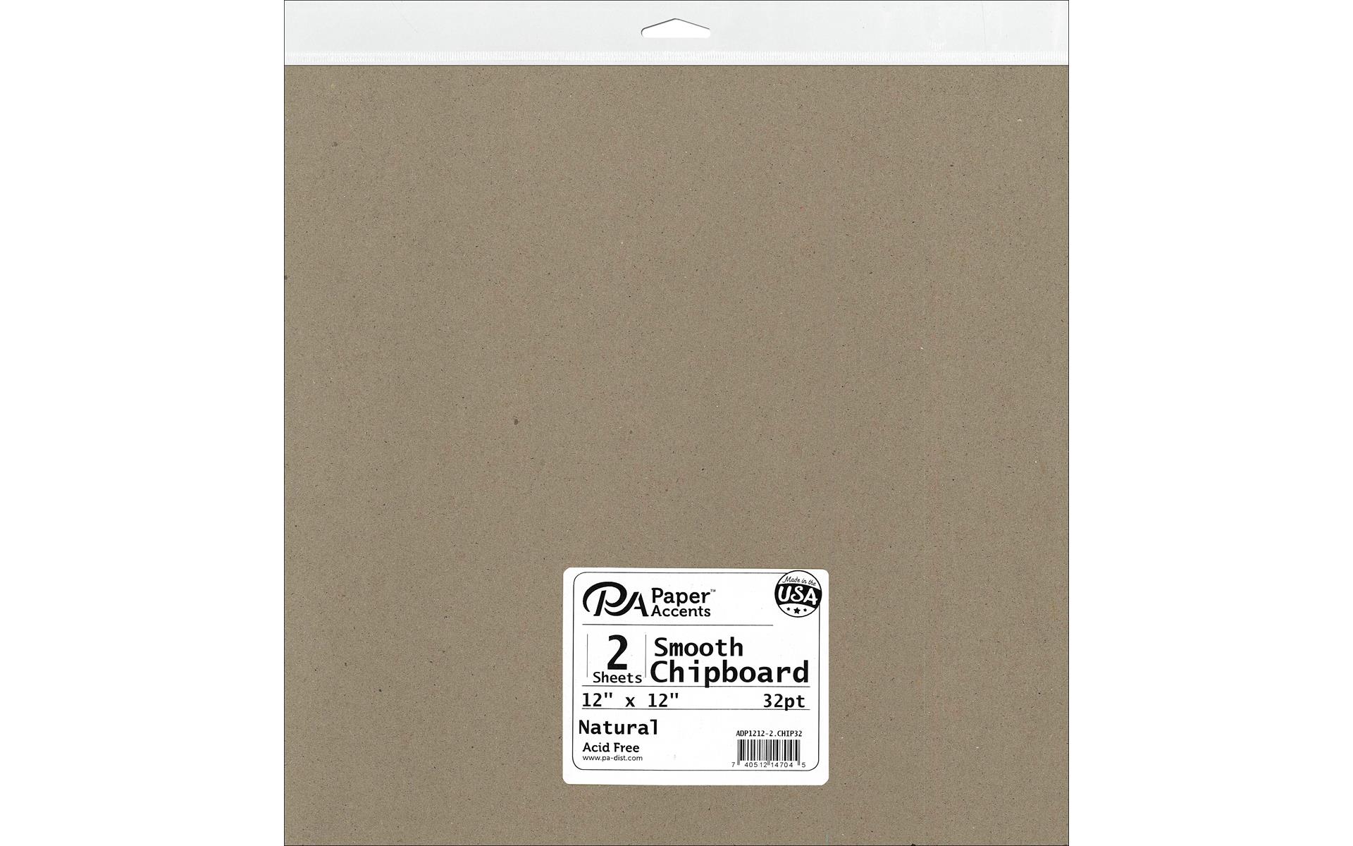 Chipboard 12x12 XL Heavy 32pt Natural 2pc | eBay