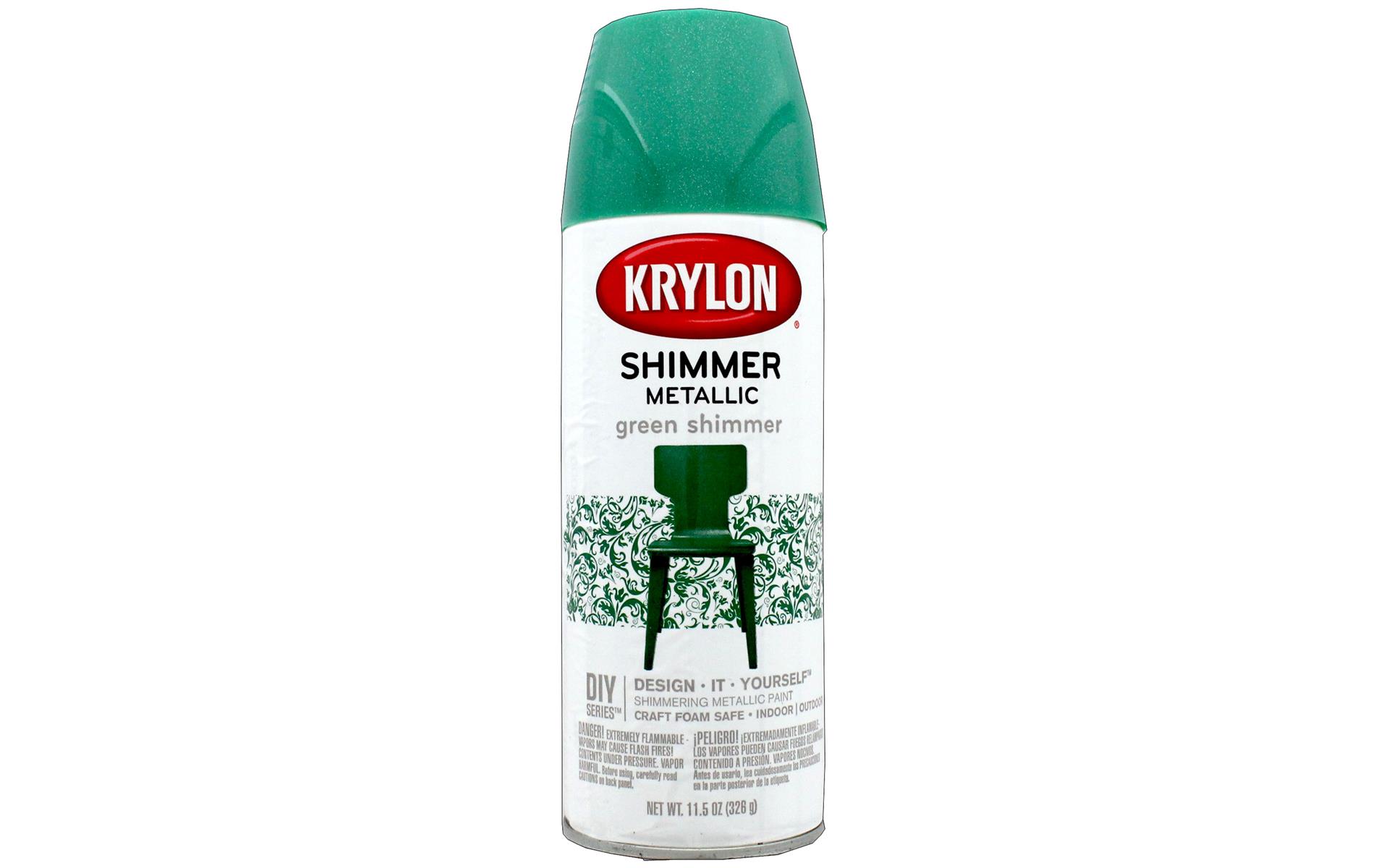 Krylon Shimmer Metallic Spray Paint 11.5oz Green eBay