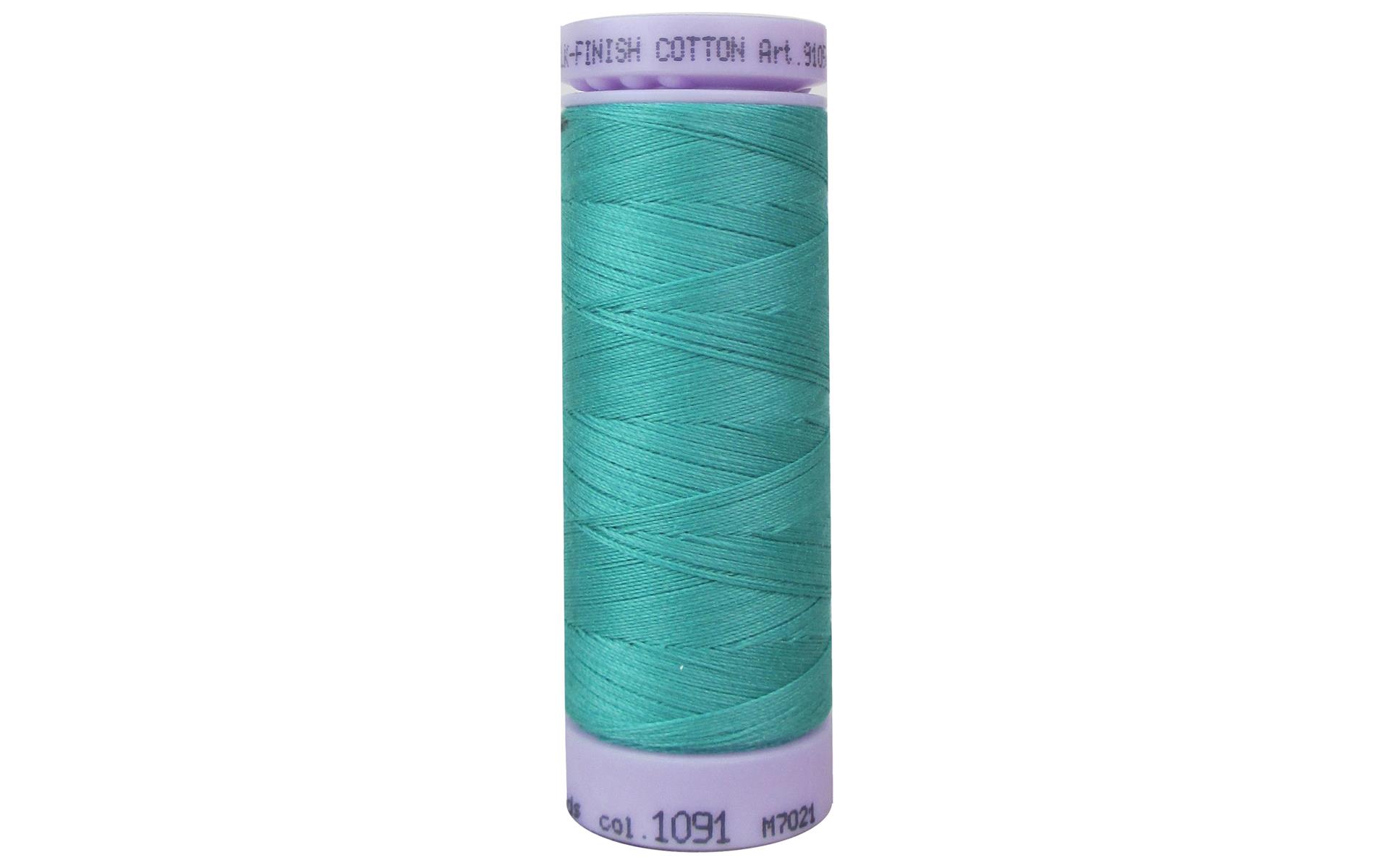 Deep Purple Mettler Silk-Finish Solid Cotton Thread 164 yd//150m