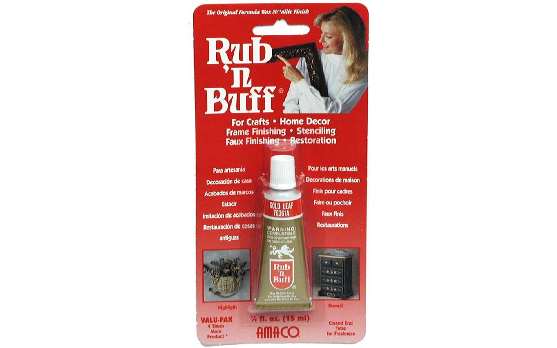 AMACO Rub-N-Buff 1/2oz Gold Leaf | eBay