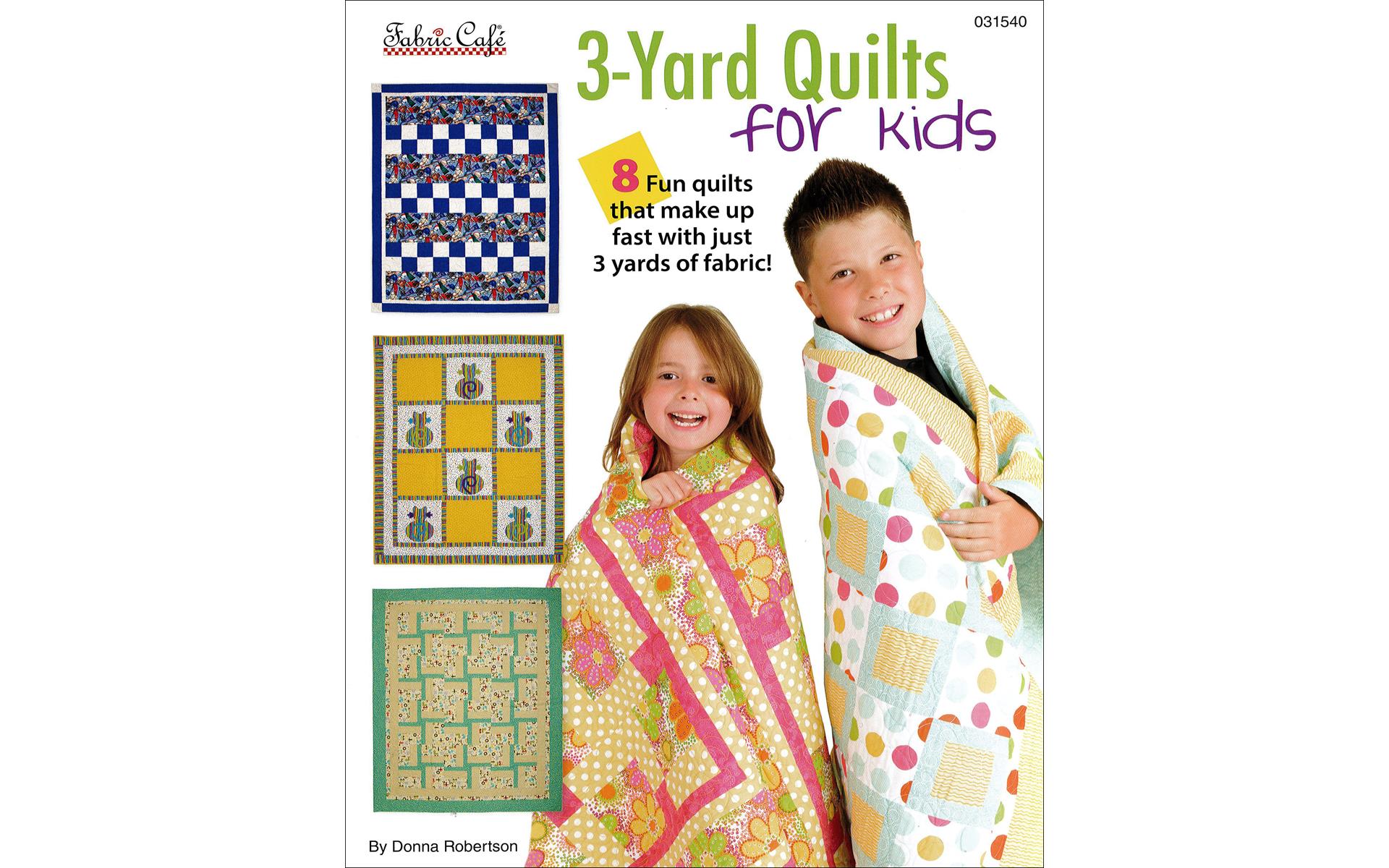 Fabric cafe 3 yard quilts for kids bk 897086000488 ebay