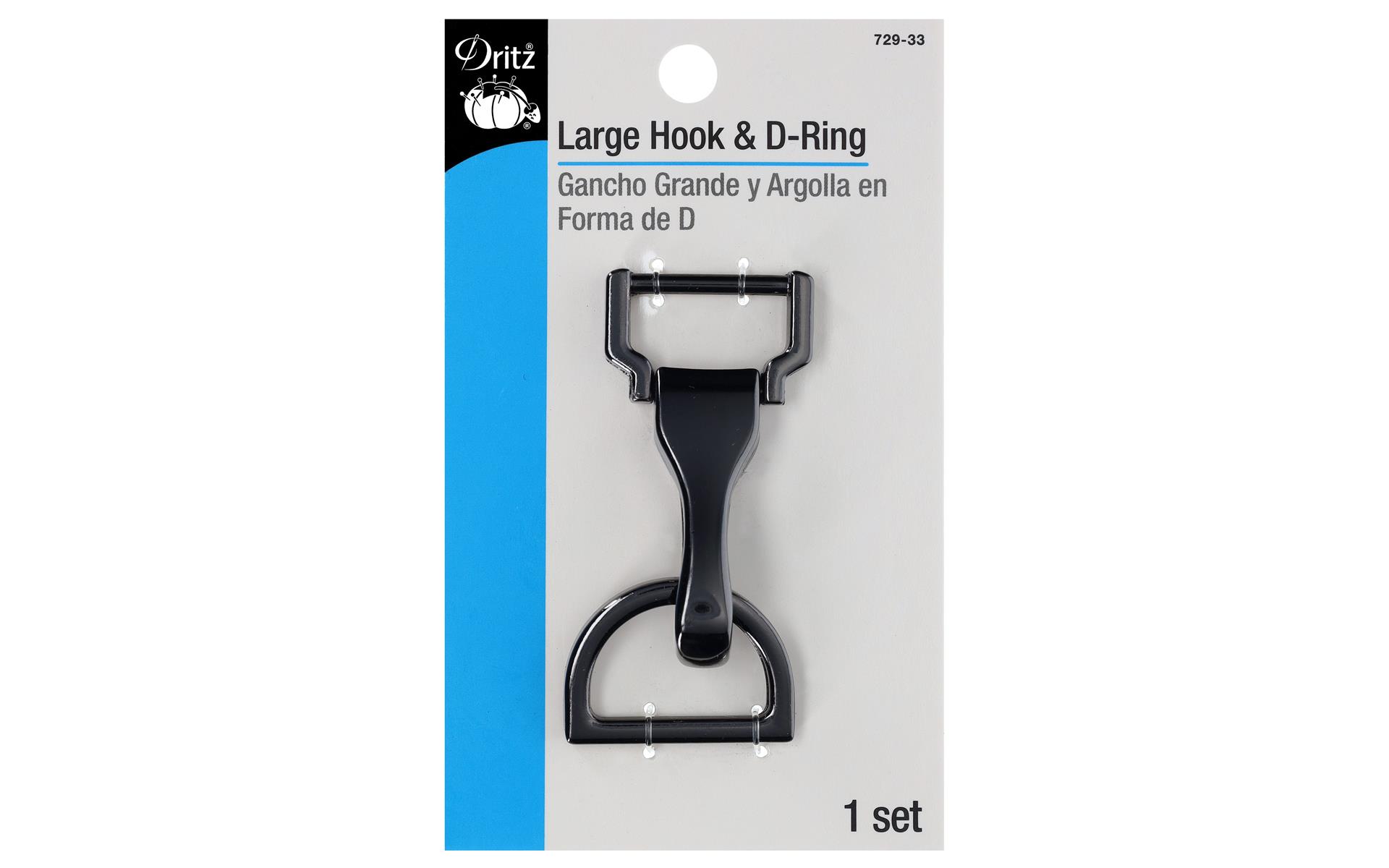 Dritz Large Swivel Hook & D Ring Gunmetal 72879294972 eBay