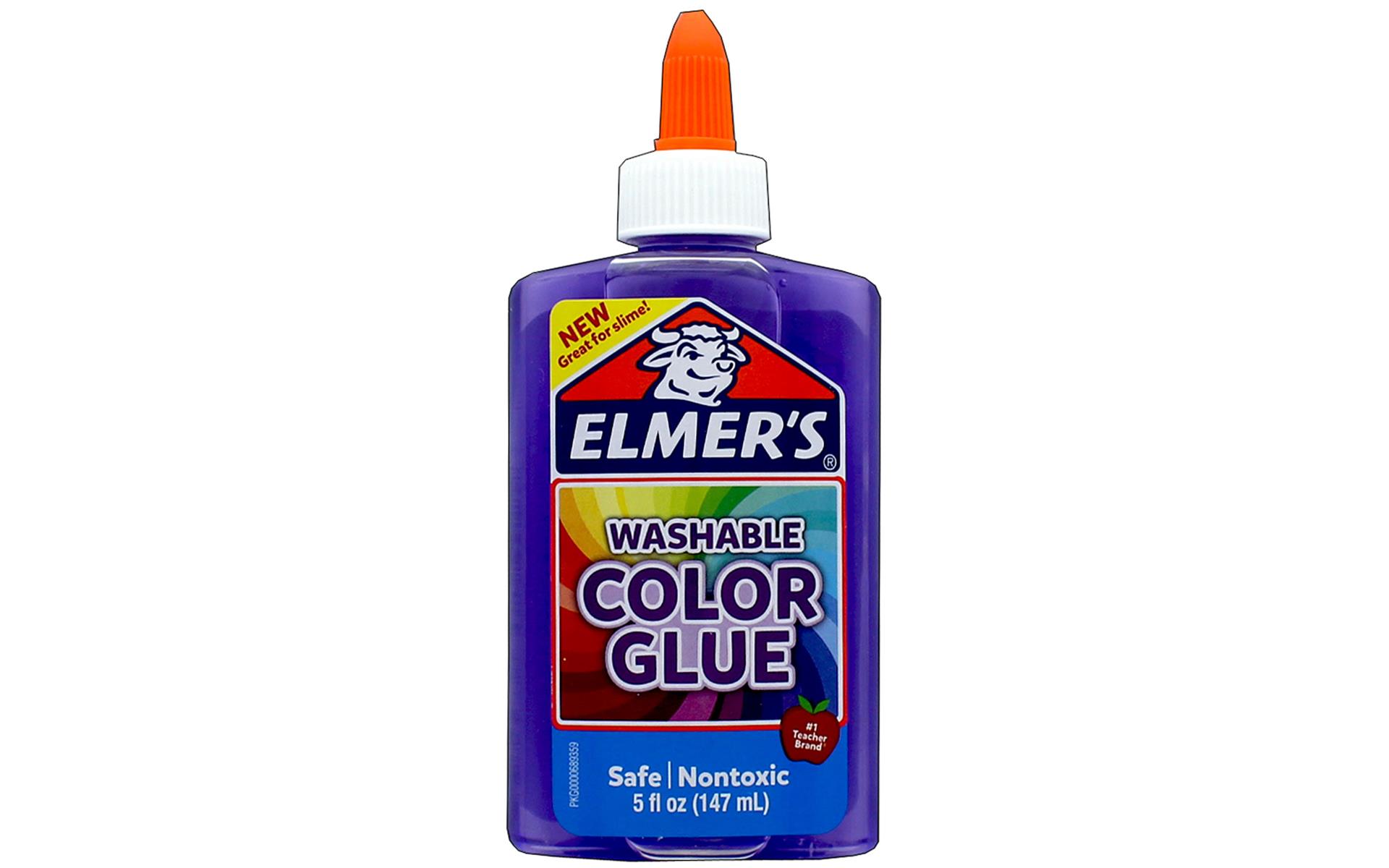 Elmer's Color Glue Washable 5oz Transparent Purple | eBay