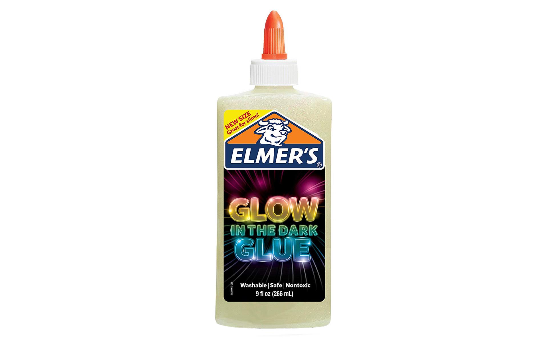 Elmer's Glow In The Dark Glue 9oz Glitter Natural 26000185356 eBay