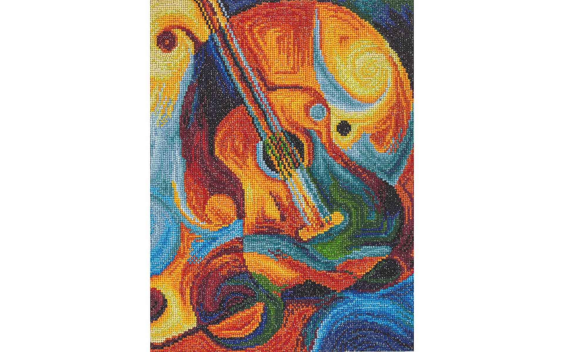 Diamond Art Kit 14x16" Advanced FD Guitar 28906504668 | eBay