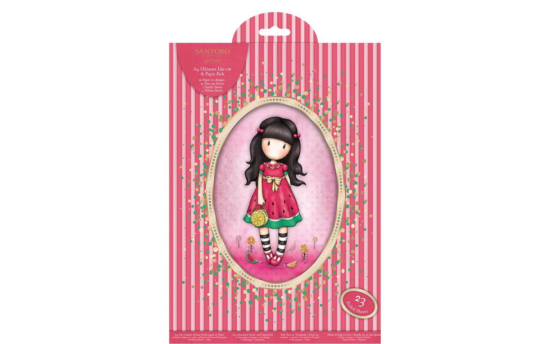 Docrafts Santoro Gorjuss Paper Pack/UltimateDieCut eBay