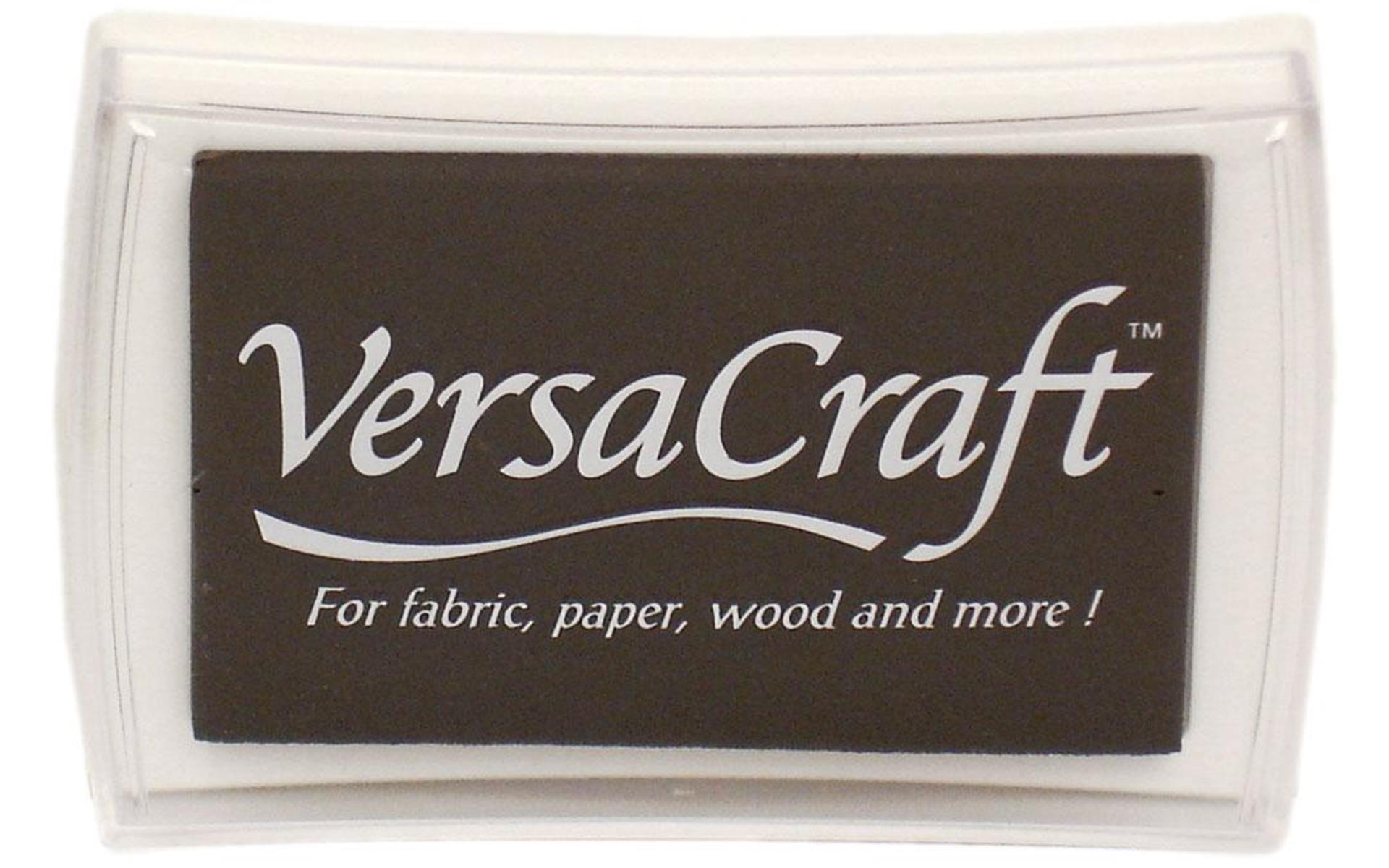 Tsukineko VersaCraft Craft Ink Pad Large Real Black