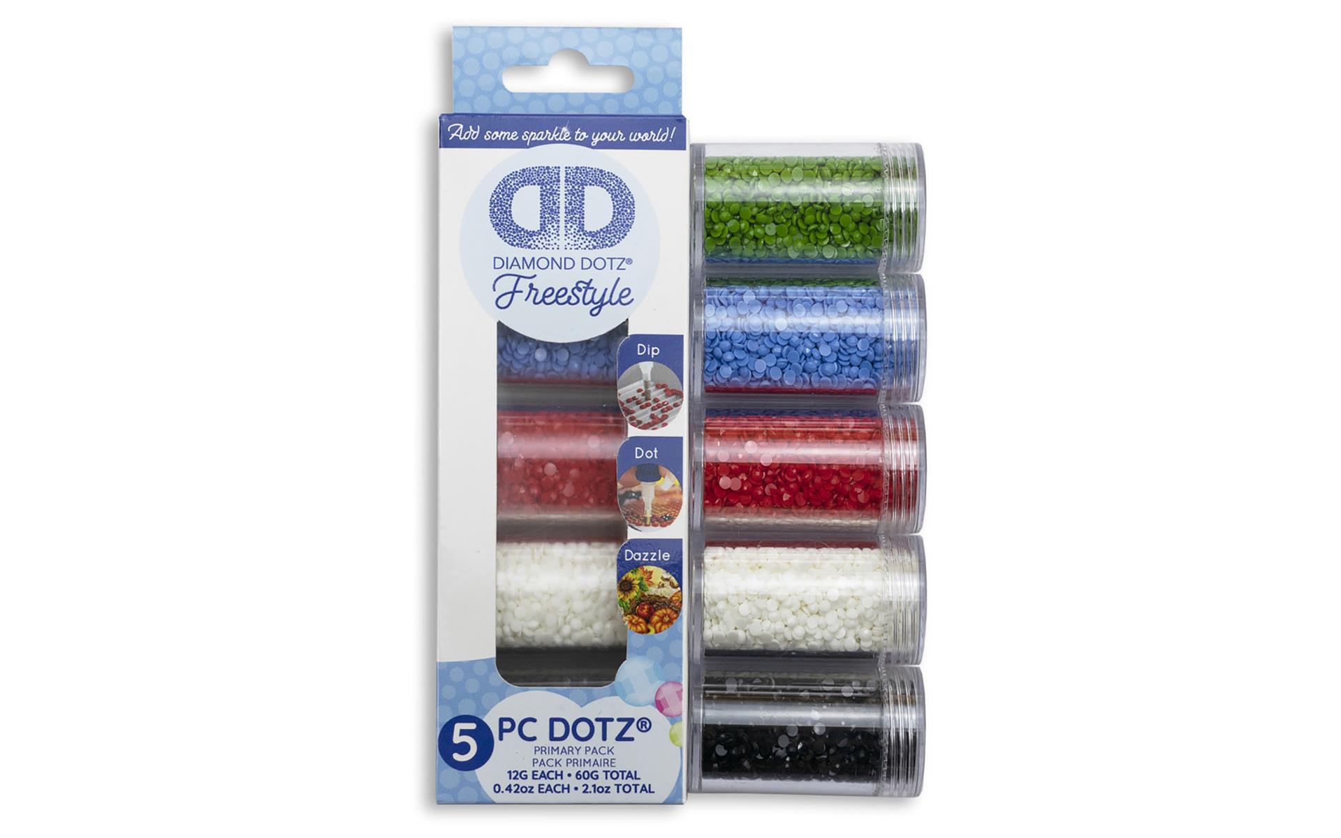 Diamond Dotz Freestyle Sampler Pack 5pc Primary | eBay