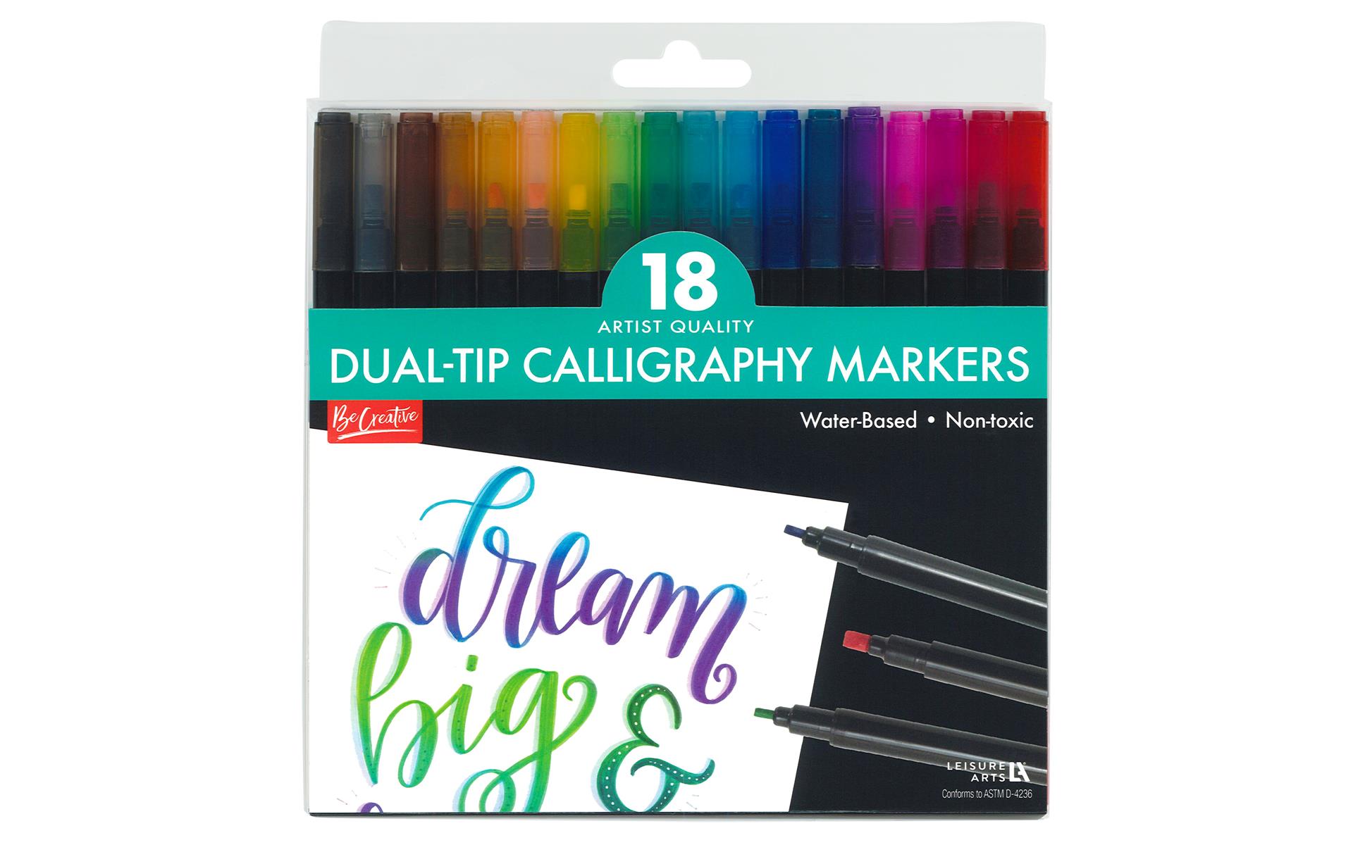 Leisure Arts Calligraphy Marker Set eBay
