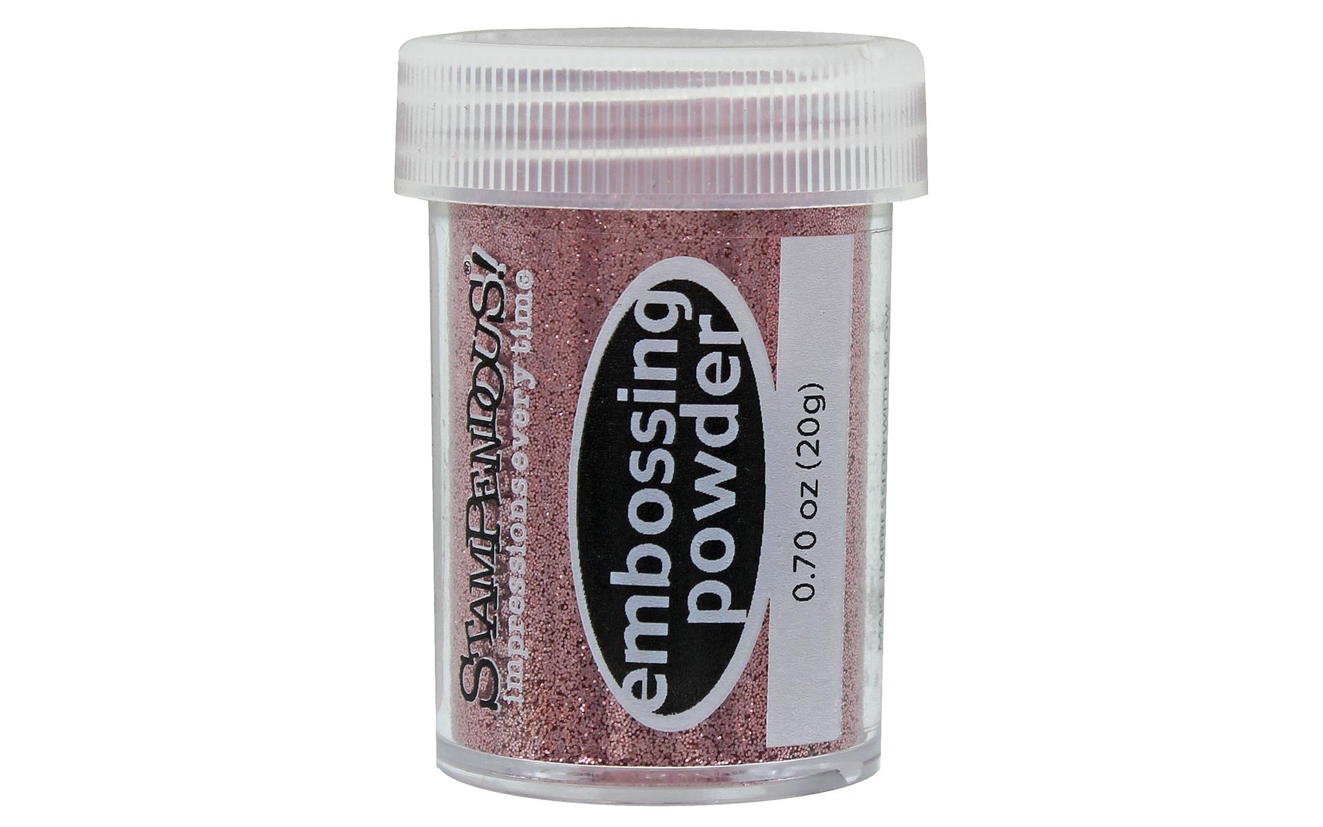 Stampendous Embossing Powder .70oz RoseGoldTinsel eBay