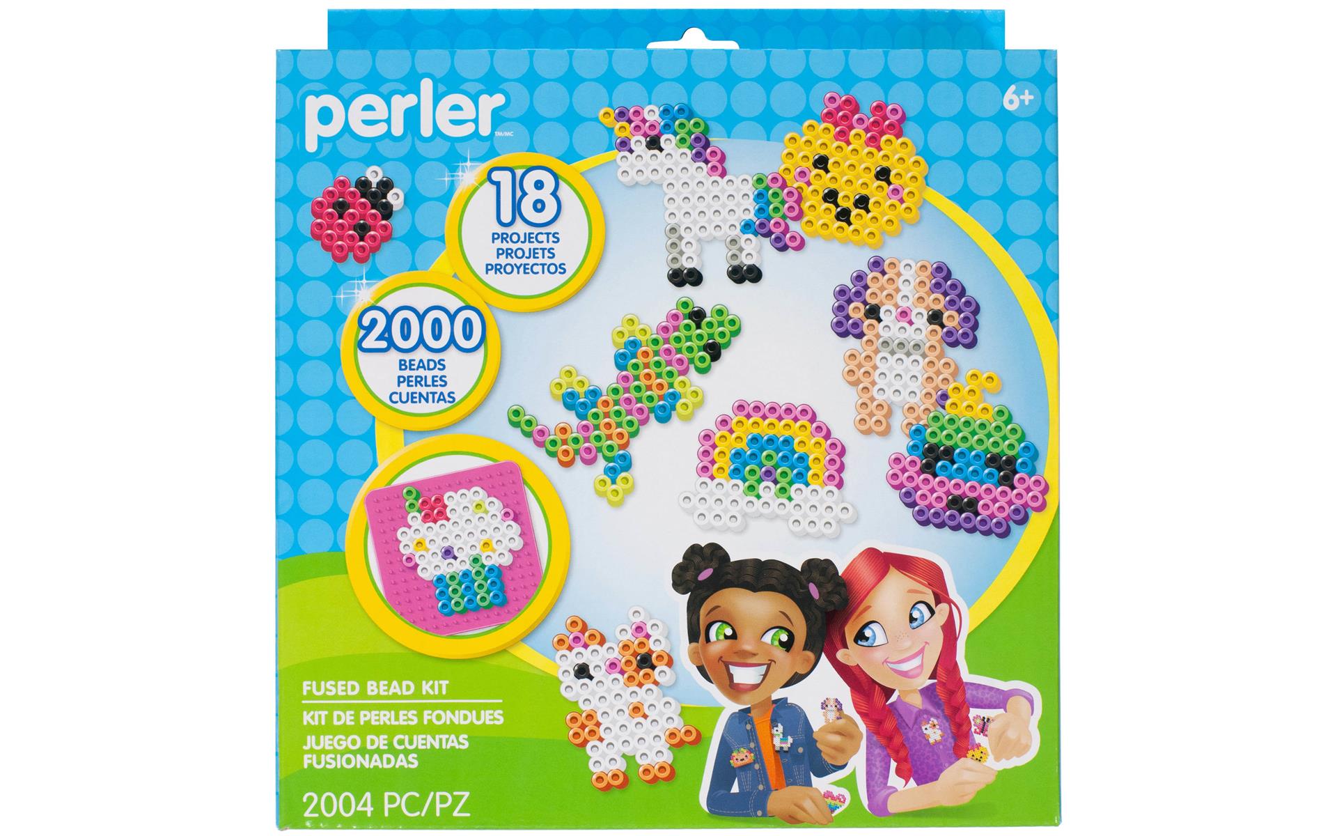 Perler Fused Bead Kit Box Small Fun With Beads | eBay
