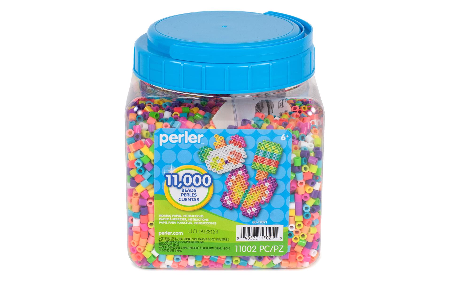 Perler Fused Bead Jar 11000pc Summer Mix | eBay