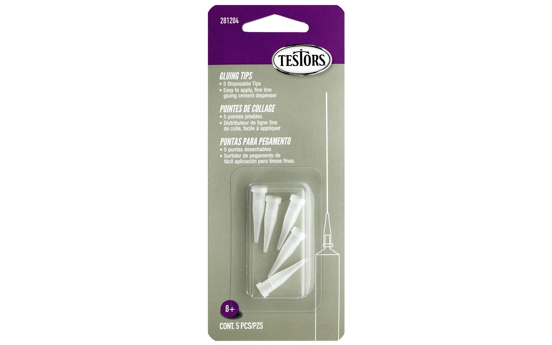 Testors Precision Gluing Tips 5pc eBay