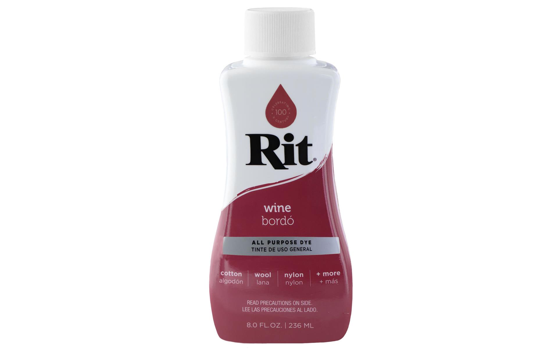 Rit Dye Liquid 8 Fluid oz Wine | eBay