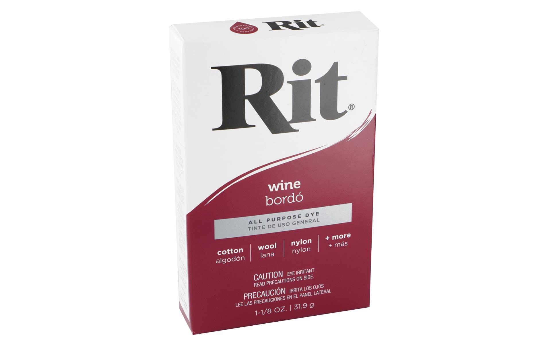 Rit Dye Powder 1 1/8oz Wine 885967831009 | eBay