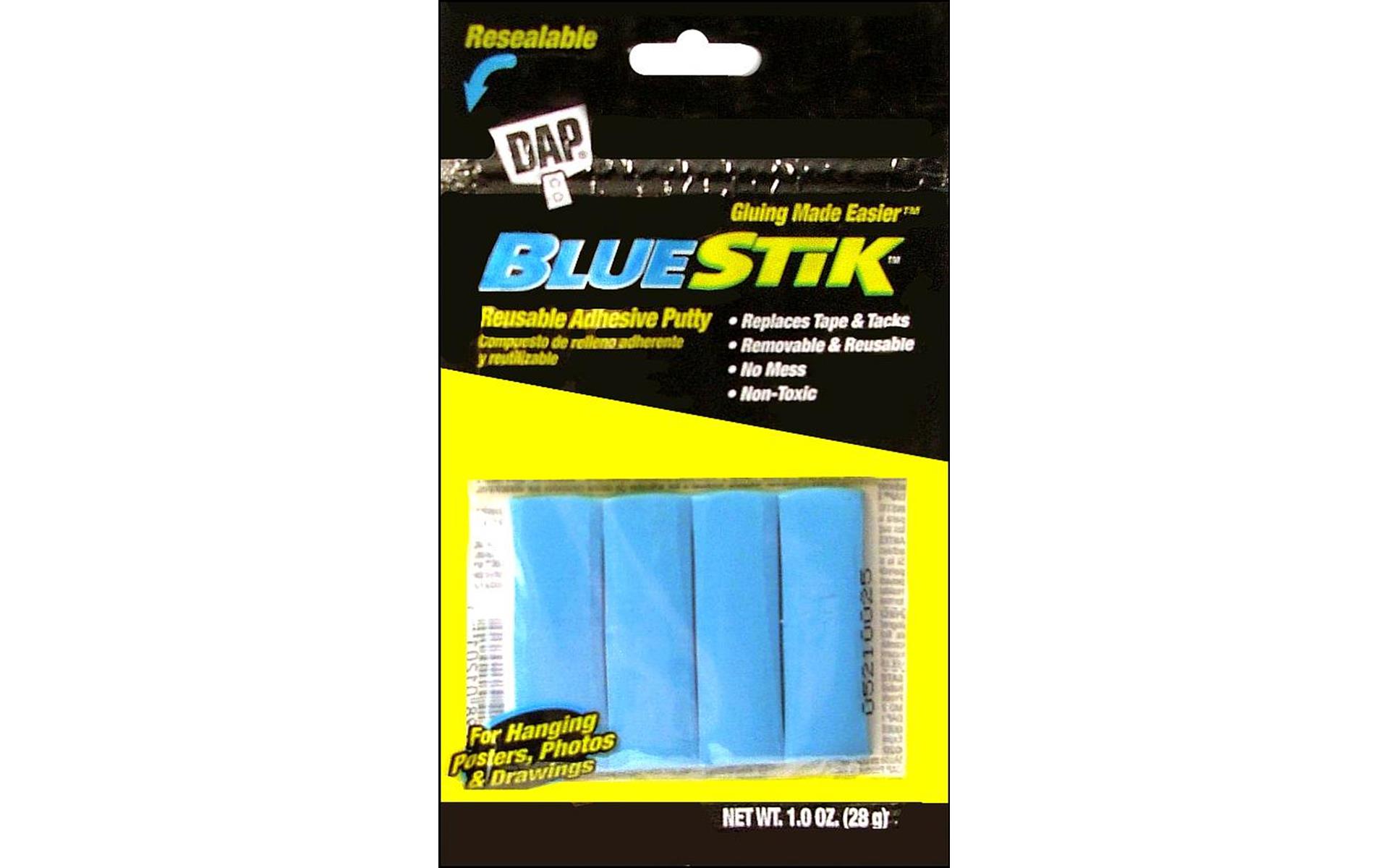 DAP BlueStik Reusable Adhesive Putty Pkg 1oz eBay