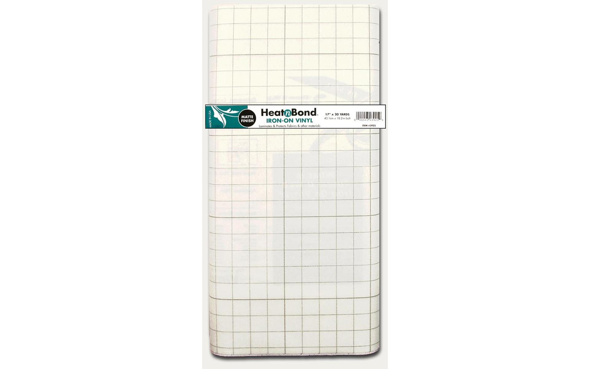 Heat n Bond Iron On Vinyl Matte 20yd Bolt eBay