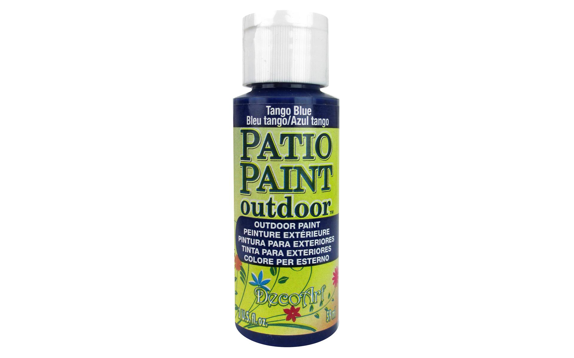 Decoart Patio Paint 2oz Tango Blue eBay